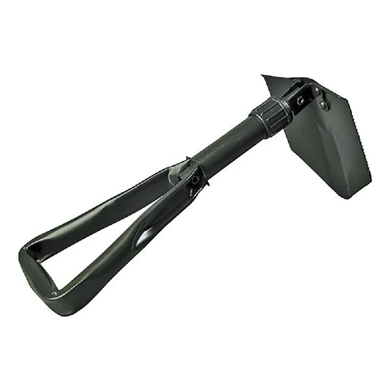 Camping hiking trail lean-DELUXE FOLDING SHOVEL