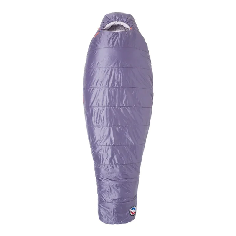 Camping hiking gear pulse-ANTHRACITE 20 SYNTHETIC SLEEPING BAG - WOMEN'S