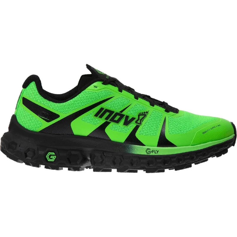 Camping hiking trail trim-Inov8 TrailFly Ultra G 300 Max Mens Trail Running Shoes - Green