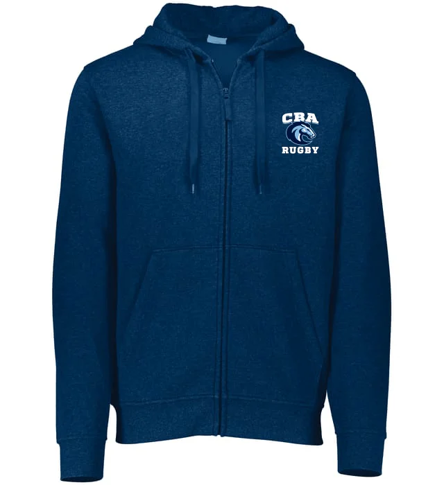 Camping hiking trail radiance-CBA Rugby Fleece Full Zip Hoodie