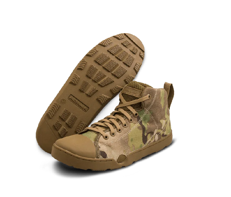 Camping hiking trail splash-Altama Tactical Boots - Maritime Assault Mid - MultiCam