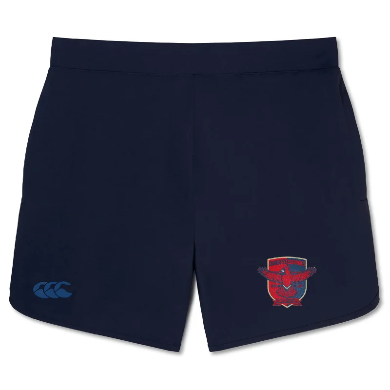 Camping hiking trail pass-Charlotte Cardinals Rugby Club Elite Woven Short by Canterbury