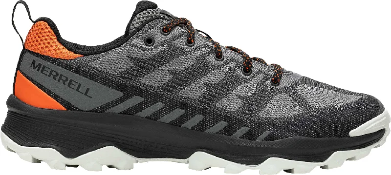 Camping hiking trail mesh-Merrell Speed Eco Mens Walking Shoes - Grey