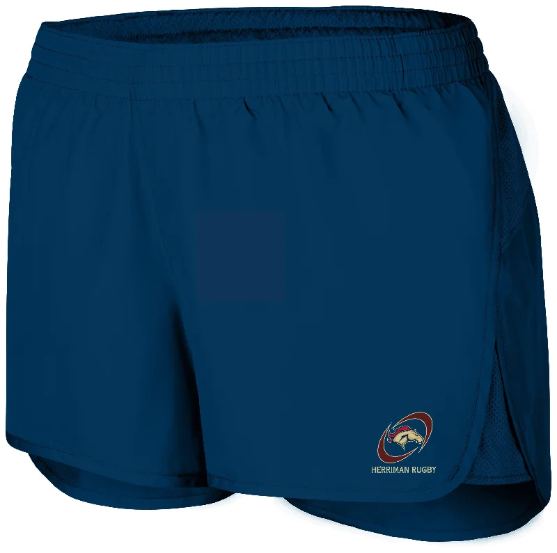 Camping hiking nature vibe-Herriman High School Women's Wayfarer Gym Shorts