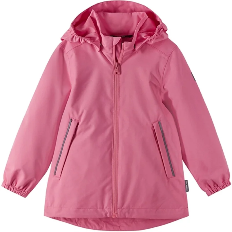 Camping hiking gear wave-Reima Reimatec Jacket Anise Sunset Pink