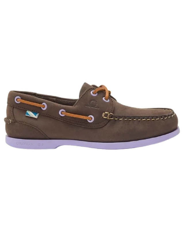 Camping hiking trail sheer-Chatham Womens Pippa II G2 Leather Boat Shoes