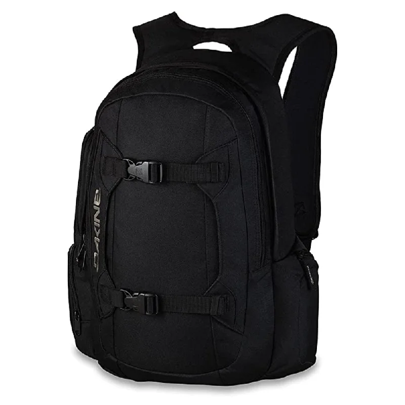 Camping hiking trail bend-Dakine Unisex Black One Size Mission 25L Backpack - 10002637-BLACK