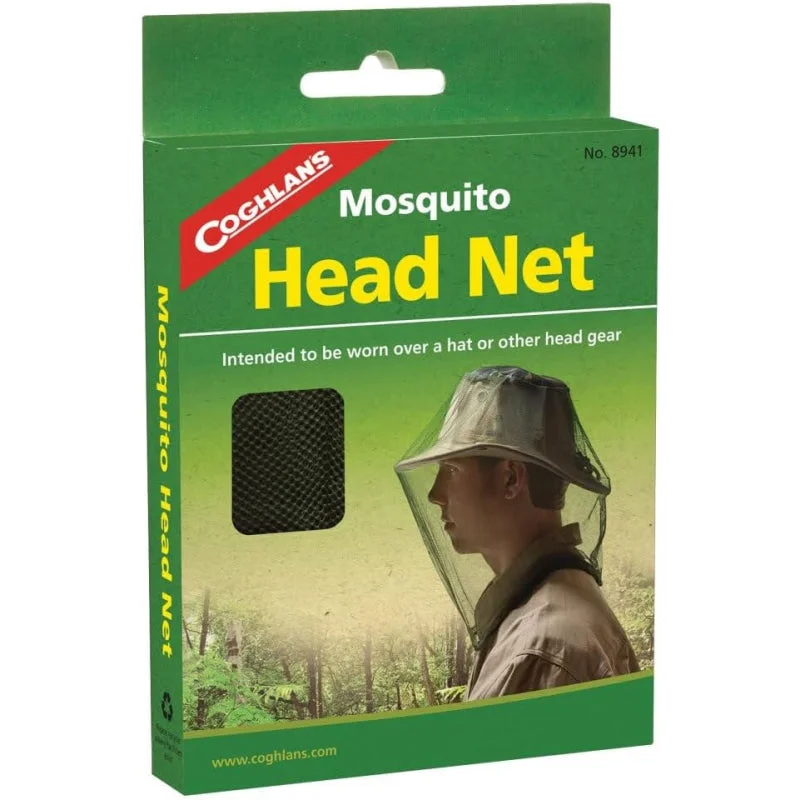 Camping hiking gear thrill-Coghlan Mosquito Head Net