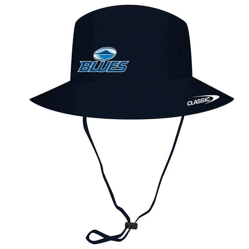 Camping hiking nature hum-Blues Super Rugby Bucket Hat 2024