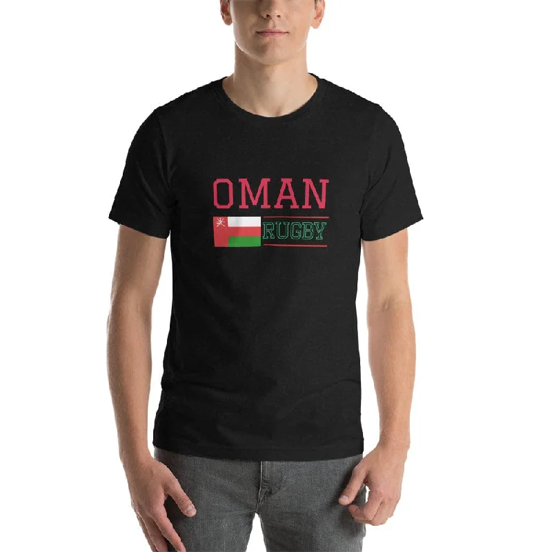 Camping hiking trail rays-Oman Rugby Cotton T-Shirt