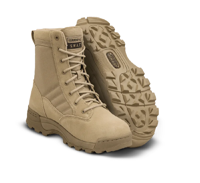 Camping hiking trail drifters-Original SWAT Tactical Police Classic 9" Boots - 115002