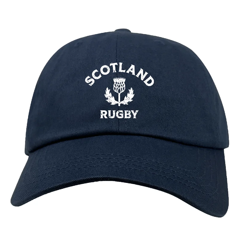 Camping hiking trail soak-Nations of Rugby Scotland Dad Cap