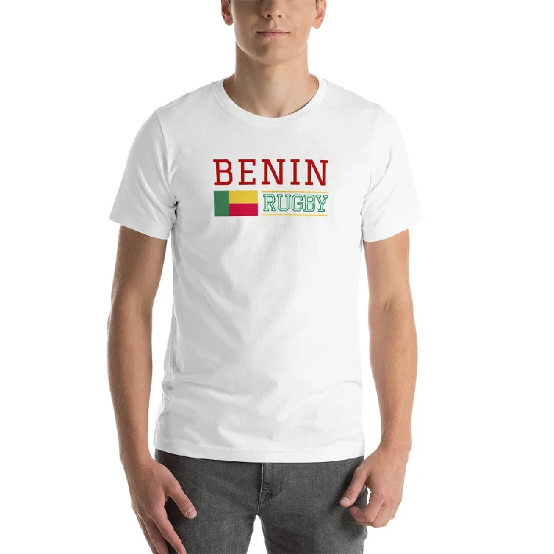 Camping hiking nature lift-Benin Rugby Cotton T-Shirt