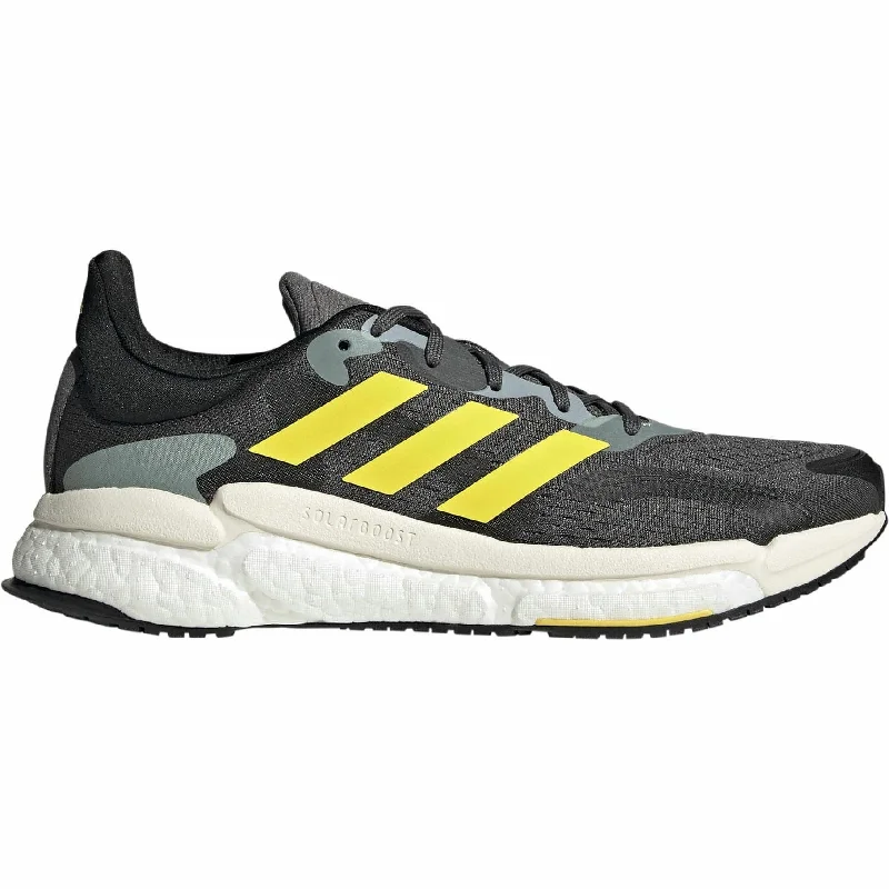 Camping hiking trail glee-adidas Solar Boost 4 Mens Running Shoes - Grey