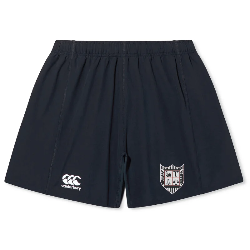 Camping hiking trail snow-Troy University Rugby Yokohama Short by Canterbury