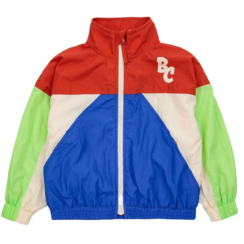 Camping hiking outdoor spark-Bobo Choses Bc Color Block Tracksuit Jakke Multicolor