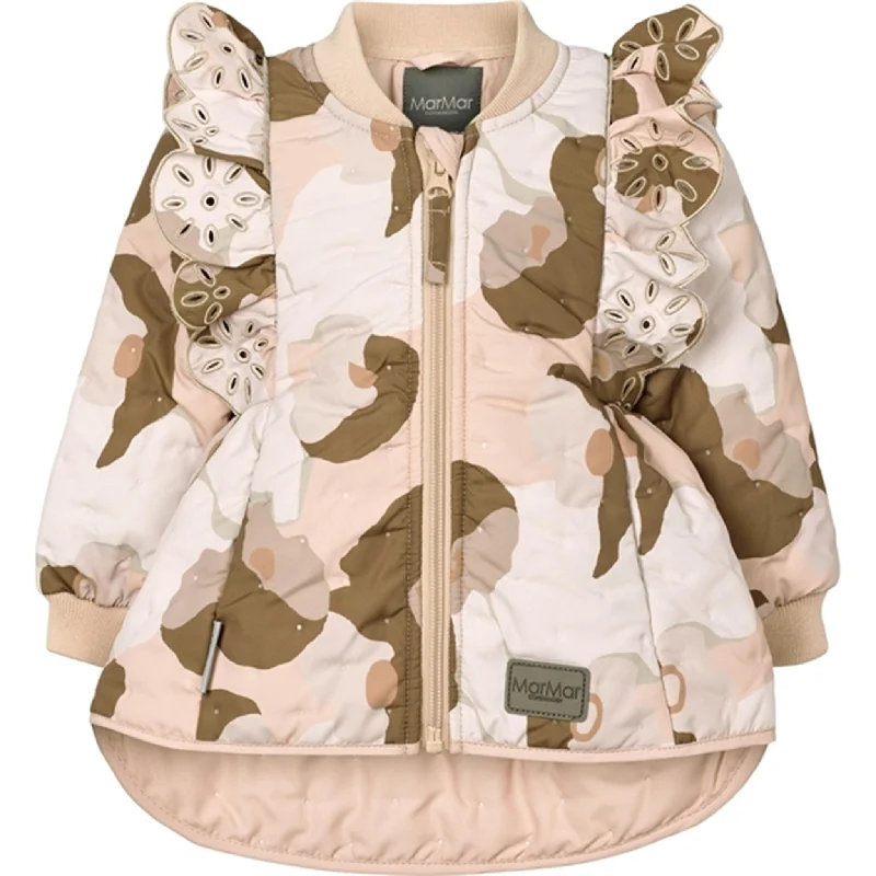 Camping hiking trail storm-MarMar Beige Rose Girls Olisa F Thermo Jacket