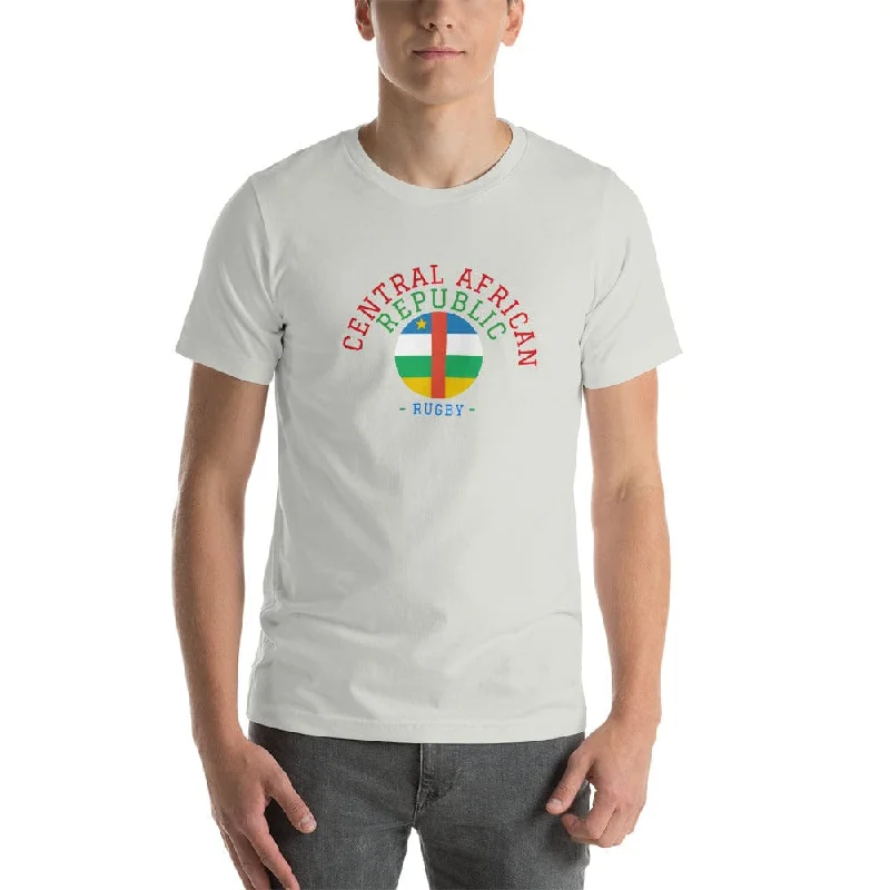 Camping hiking trail trust-Central African Republic Rugby T-Shirt