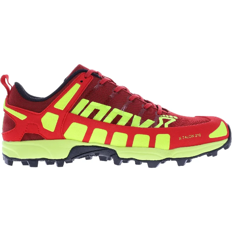 Camping hiking outdoor spark-Inov8 X-Talon 212 Mens Trail Running Shoes - Red