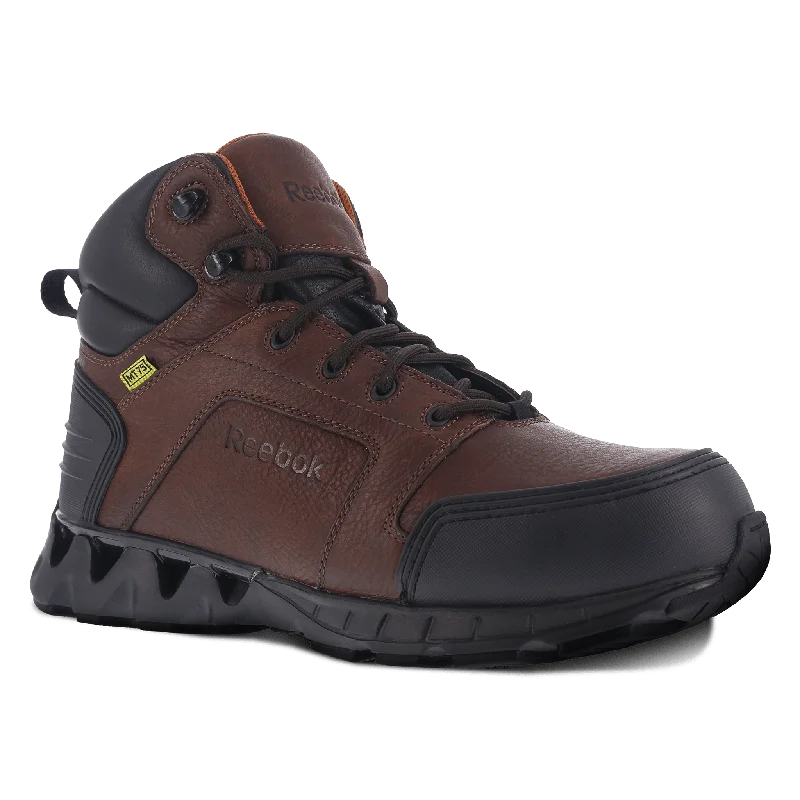 Camping hiking trail ridge-Reebok Men's Zigkick Work 6" Athletic Work Boot with Flex-Met?? Internal - RB7605