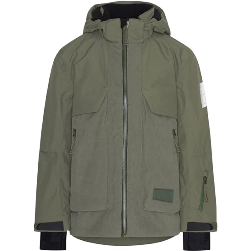 Camping hiking outdoor fire-Molo Dusty Green Alpine Jacket