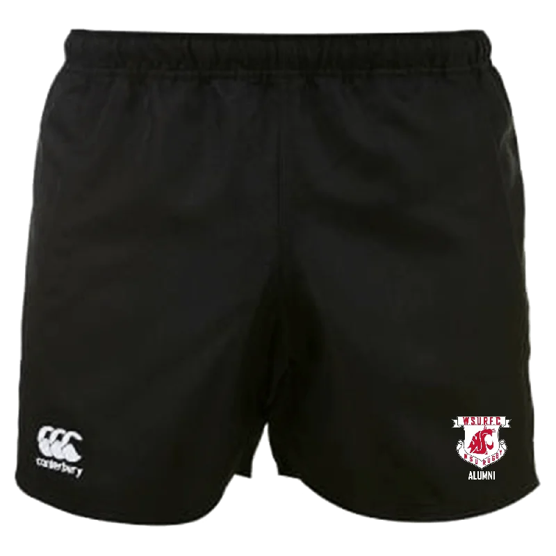 Camping hiking outdoor shine-Washington State Rugby Alumni Canterbury Professional Polyester Pocketed Rugby Shorts