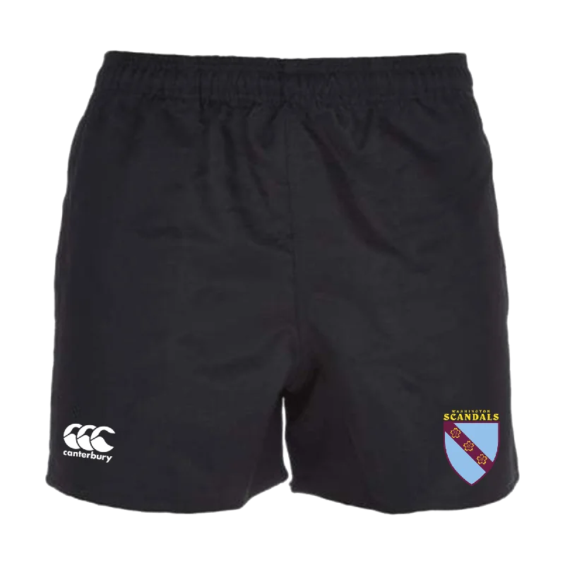 Camping hiking trail clean-Washington Scandals RFC Canterbury Professional Polyester Pocketed Rugby Shorts