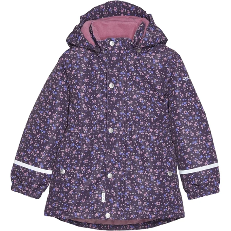 Camping hiking gear bloom-CeLaVi Winter Jacket Plum Perfect