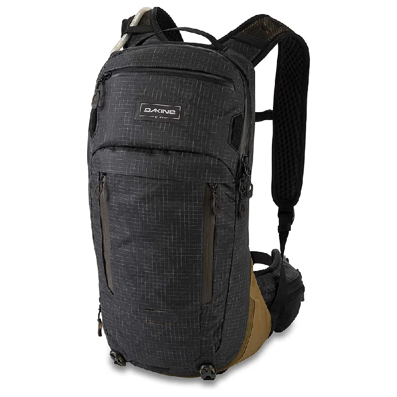 Camping hiking trail flares-Dakine Seeker 10 Liter Hydration Black Backpack Bags - 10002779-BLACK