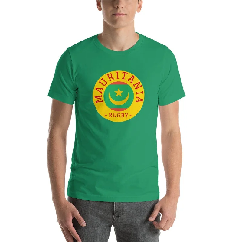 Camping hiking trail poise-Mauritania Rugby Cotton T-Shirt