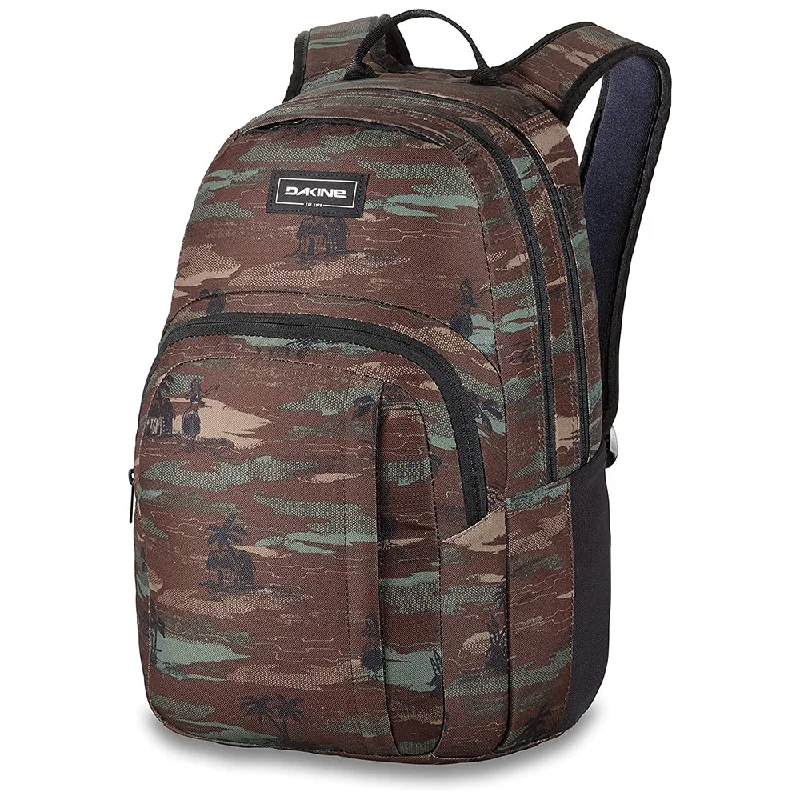 Camping hiking trail lure-Dakine Unisex Aloha Camo One Size Campus M 25L Backpack - 10002634-ALOHACAMO