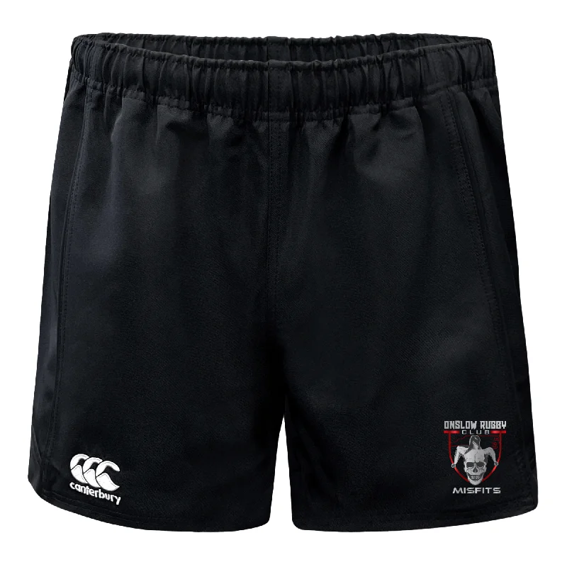 Camping hiking gear glow-Onslow Rugby Misfits Advantage Rugby Shorts by Canterbury