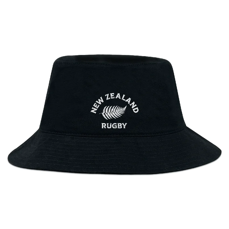 Camping hiking gear tweaks-Nations of Rugby New Zealand Rugby Crusher Bucket Hat