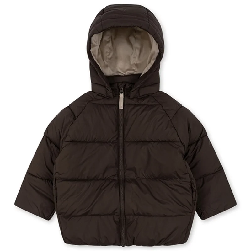 Camping hiking gear cheer-Konges Sløjd Chocolate Brown Nuka Down Jacket