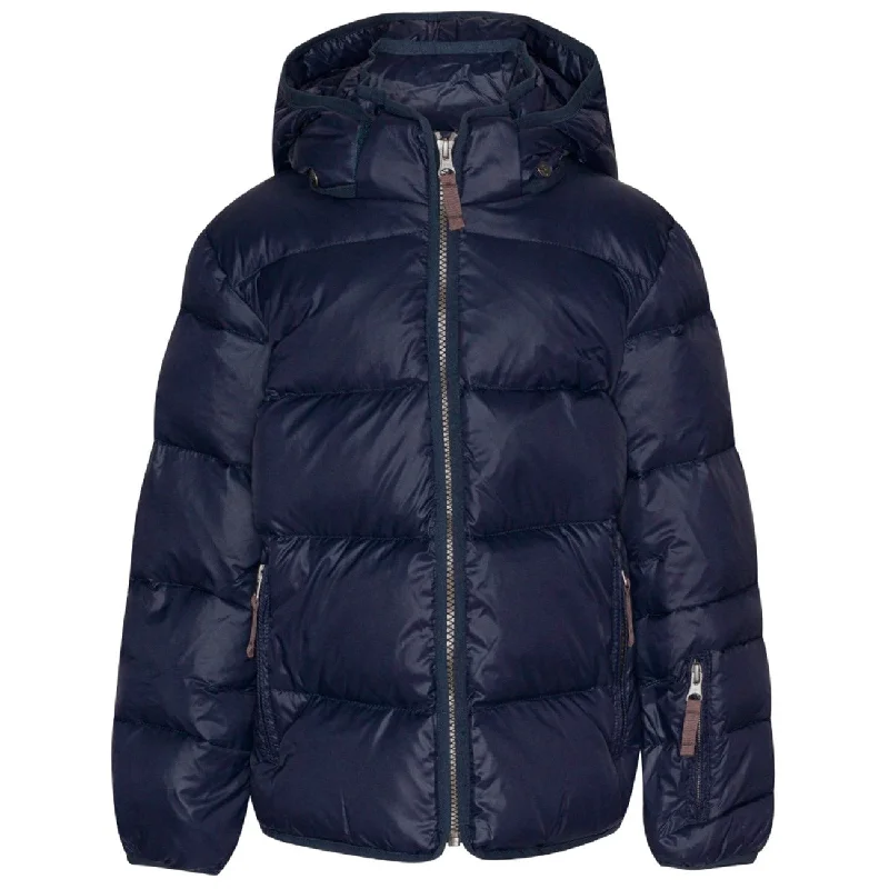 Camping hiking trail spin-Ver De Terre Featherlight Jacket Navy