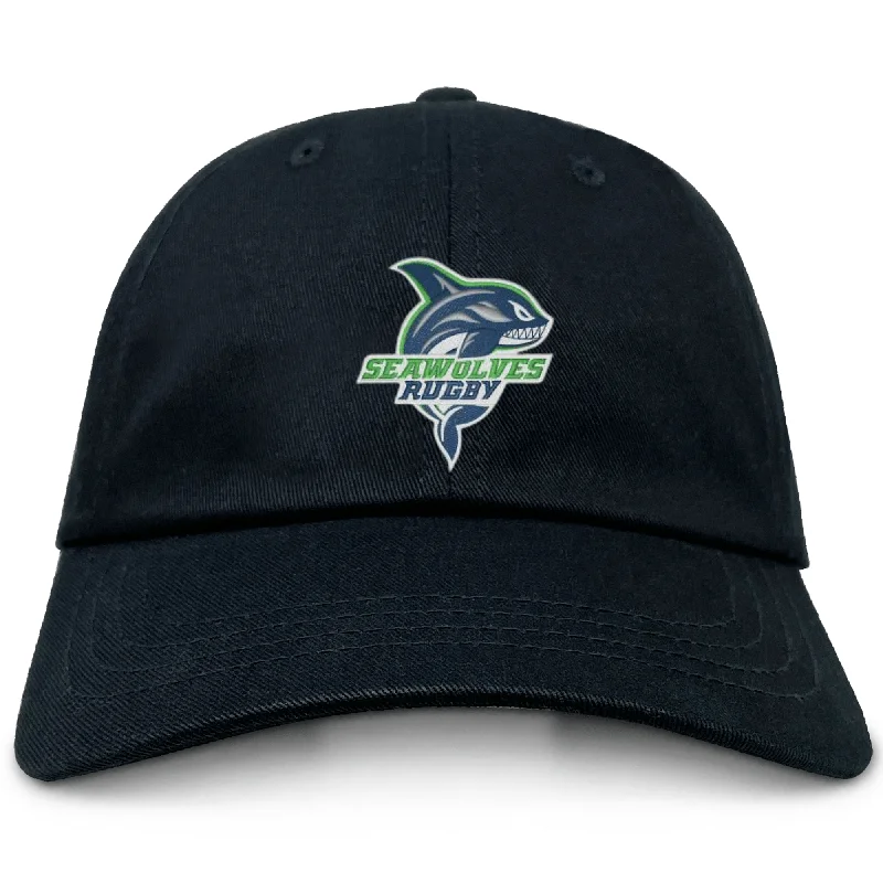 Camping hiking trail spark-Seattle Seawolves Dad Cap