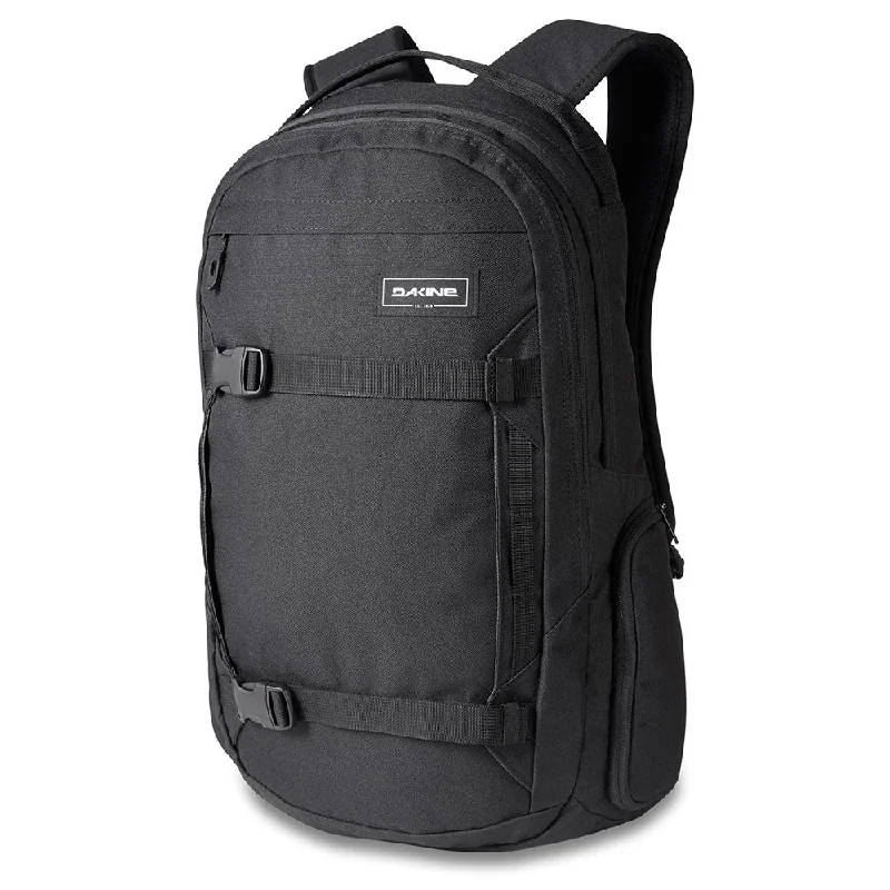 Camping hiking trail hush-Dakine Unisex Happy Camper Mission Black 25 Liter Lifestyle Backpack - 10002643-BLACK