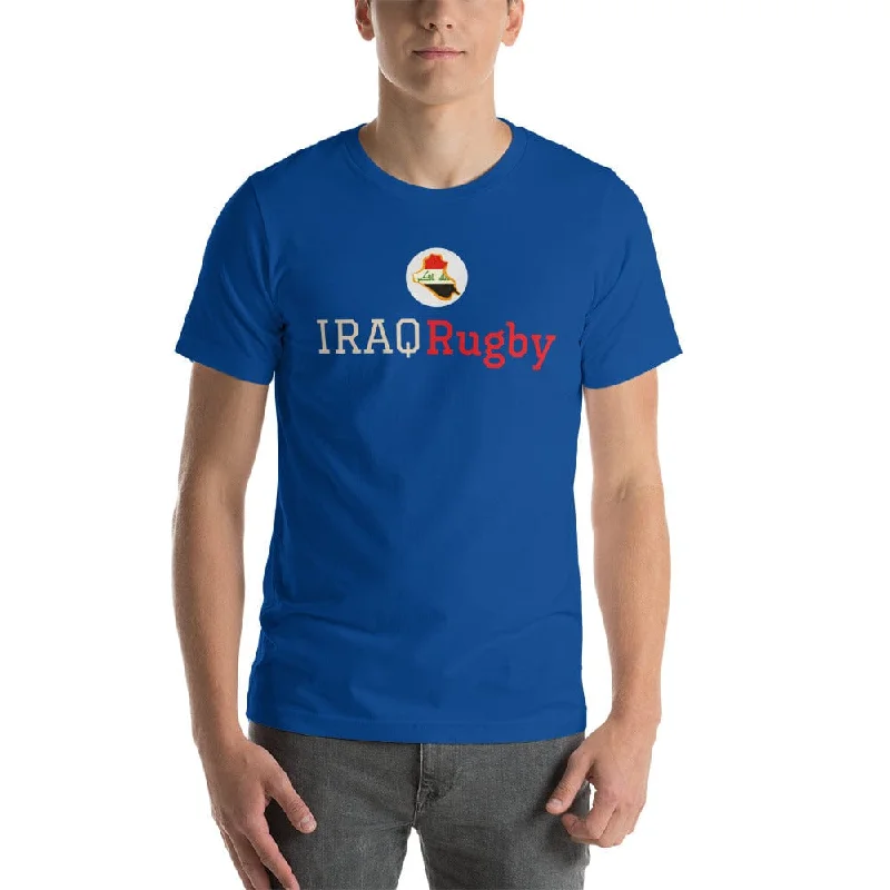 Camping hiking outdoor chill-Iraq Rugby Cotton T-shirt