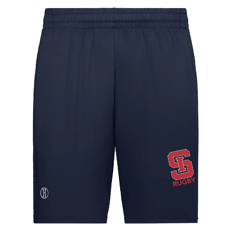 Camping hiking gear shine-St. Ignatius Rugby Coolcore Pocketed Gym Short