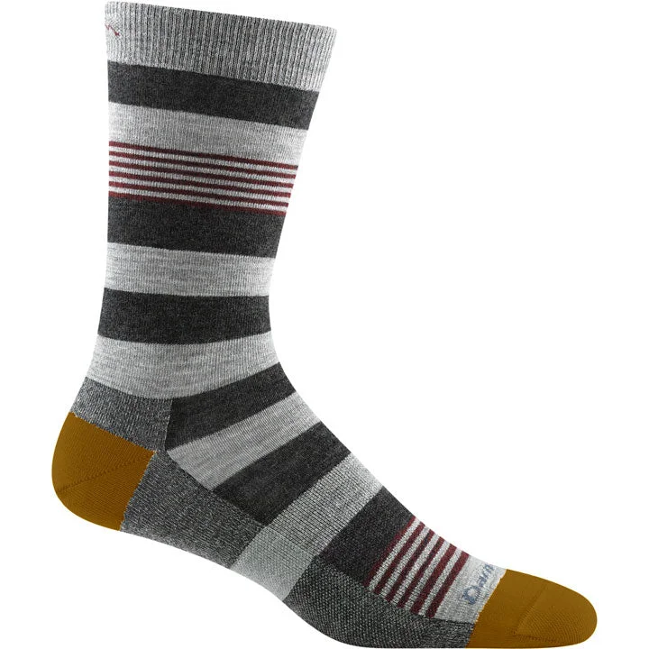 Camping hiking outdoor joy-Darn Tough Oxford Crew Lightweight Lifestyle Sock Mens