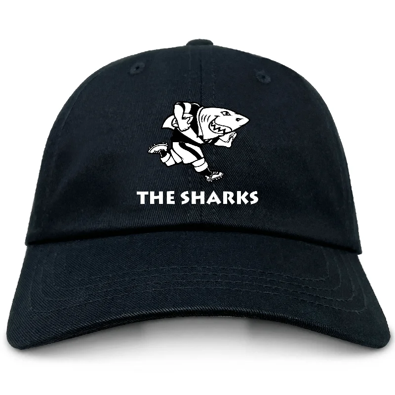 Camping hiking trail beams-The Sharks Cotton Twill Dad Cap