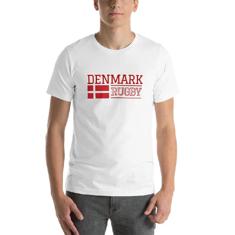 Camping hiking trail soul-Denmark Rugby Cotton T-Shirt