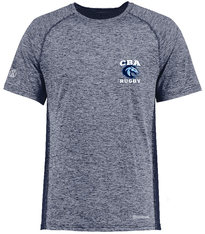 Camping hiking trail quests-CBA Rugby Electrify Coolcore Training Tee