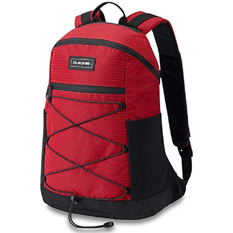 Camping hiking trail skip-Dakine Unisex Wndr Crimson Red 600D Polyester 18L Backpack - 10002629-CRIMSONRED