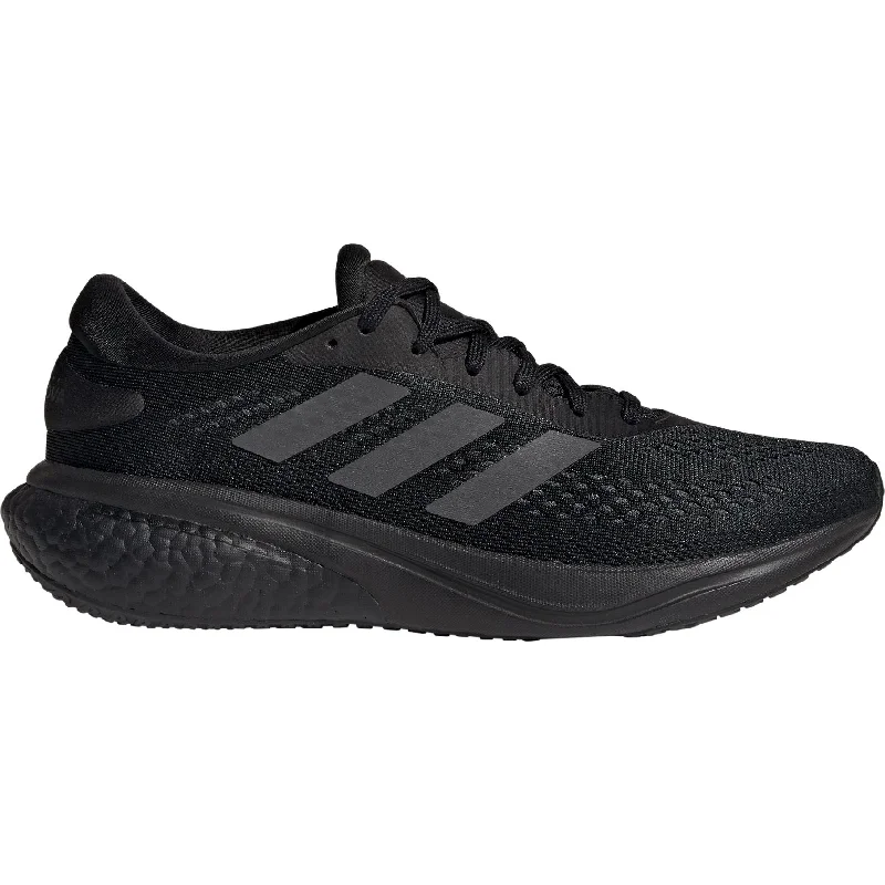 Camping hiking trail love-adidas Supernova 2.0 Mens Running Shoes - Black