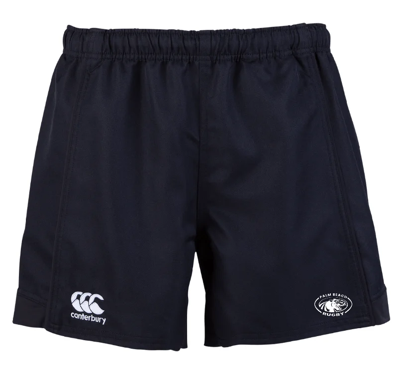 Camping hiking outdoor shine-Palm Beach Panthers Rugby Canterbury Women's Black Advantage Rugby Shorts