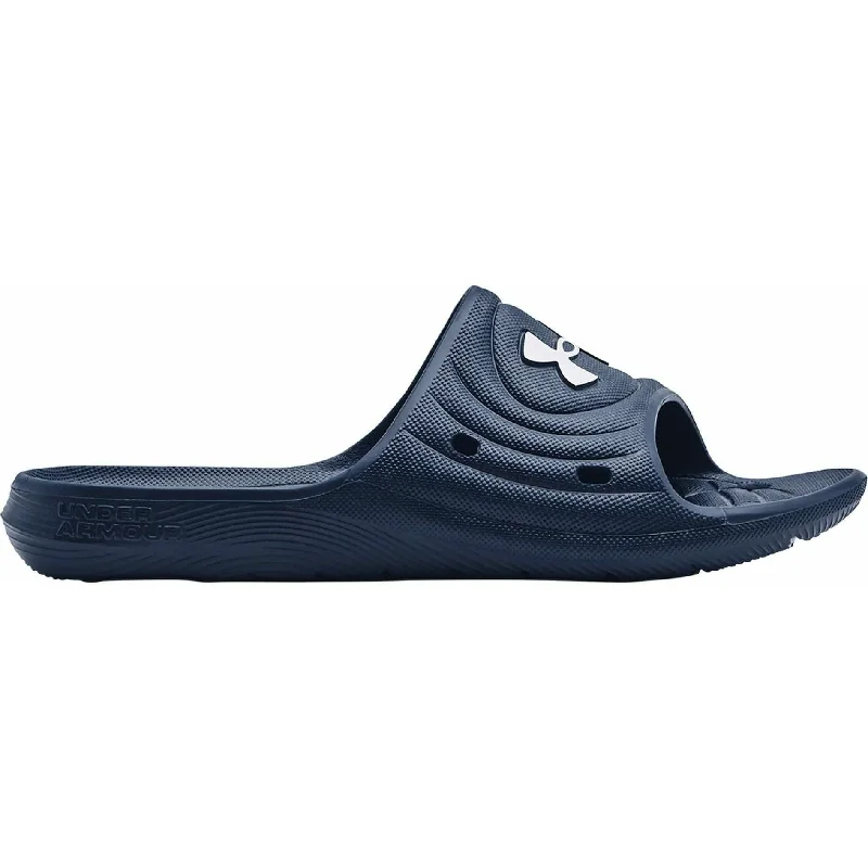 Camping hiking trail knot-Under Armour Locker IV Sliders - Navy