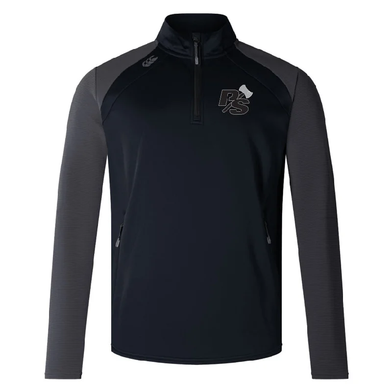 Camping hiking trail wave-Puget Sound Rugby Elite 1/4 Zip Top by Canterbury