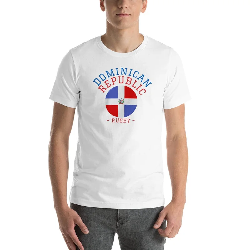 Camping hiking nature chill-Dominican Republic Rugby Cotton T-Shirt