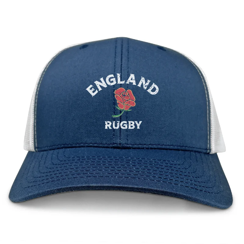 Camping hiking outdoor zest-Nations of Rugby England Retro Trucker Cap